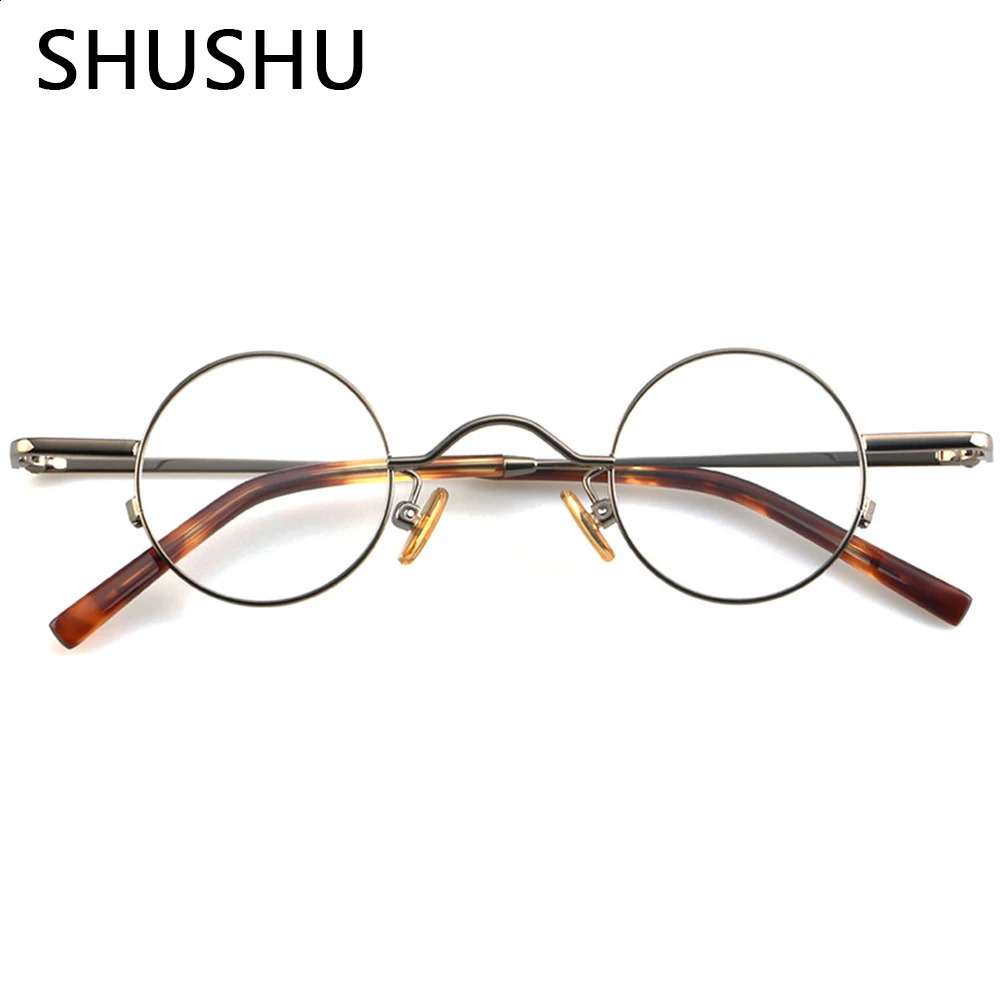 Small Round Eyeglasses Frame Men Vintage Myopia Prescription Optical Glasses Frame Women Korea Eyewear 241116