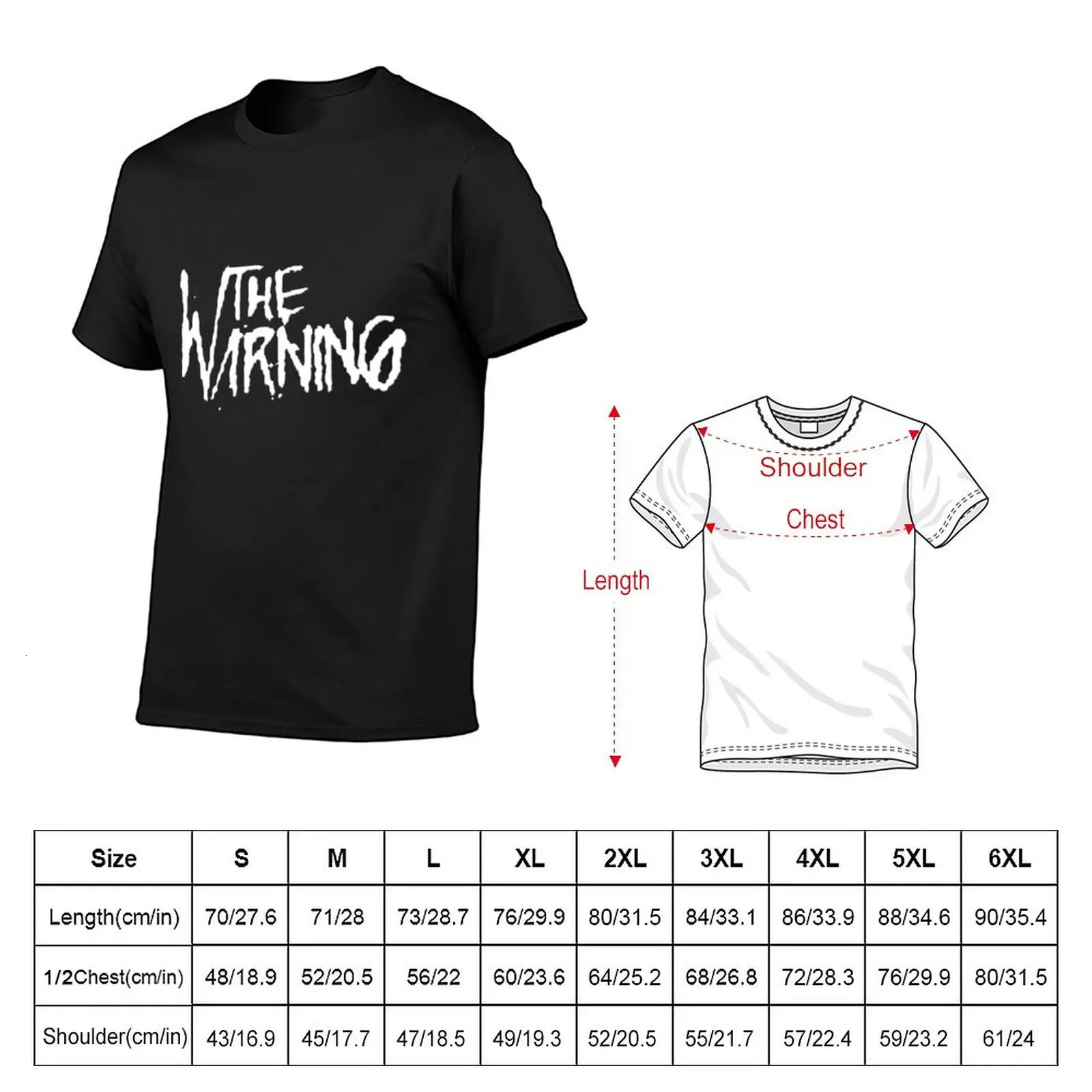 Of The Warning is a Mexican Rock T-Shirt plus size t shirts quick drying shirt plain white t shirts men 240409
