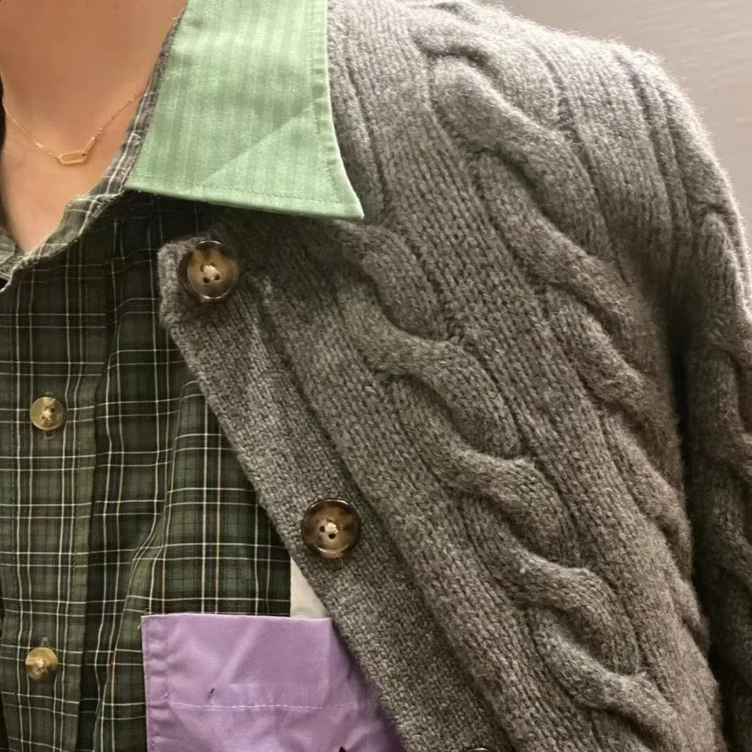 Autumn Winter Women Cashmere Cotton Cardigan Sweater Womens Embroidery Twist Solid Knitted Wool Jumper Tops F875 241116