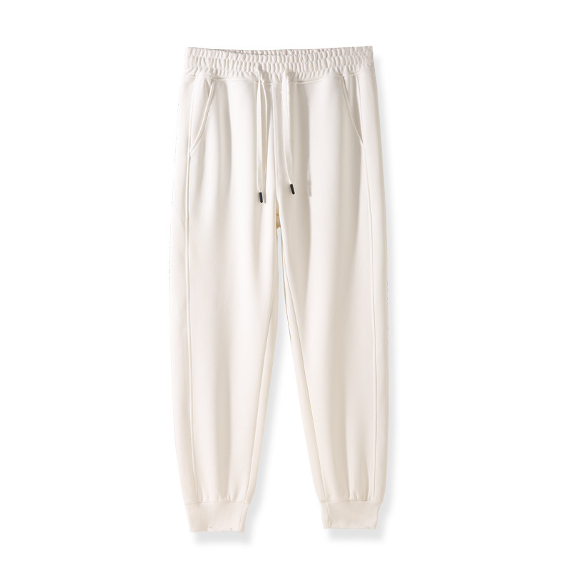 Sweatpants Plush Heavy Yoga Weight Relaxed-fit Sport Solstice Lantern Pants with Drawstring Studio-To-Street Jogger Sportswear