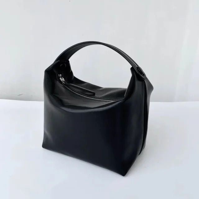 Top Layer Cow Leather Women Handbag Lunch Box Shaped Mini Square Pillow Bags Genuine Leather Check BagVoyage