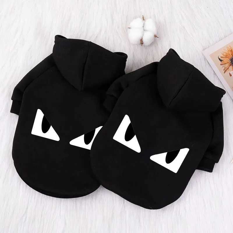 Dog Clothing Fashion Designer Printed Dog Hoodie Sweater Autumn/Winter Outdoor Large Dog Pet Coat Labrador Retriever French Bulldog M241116
