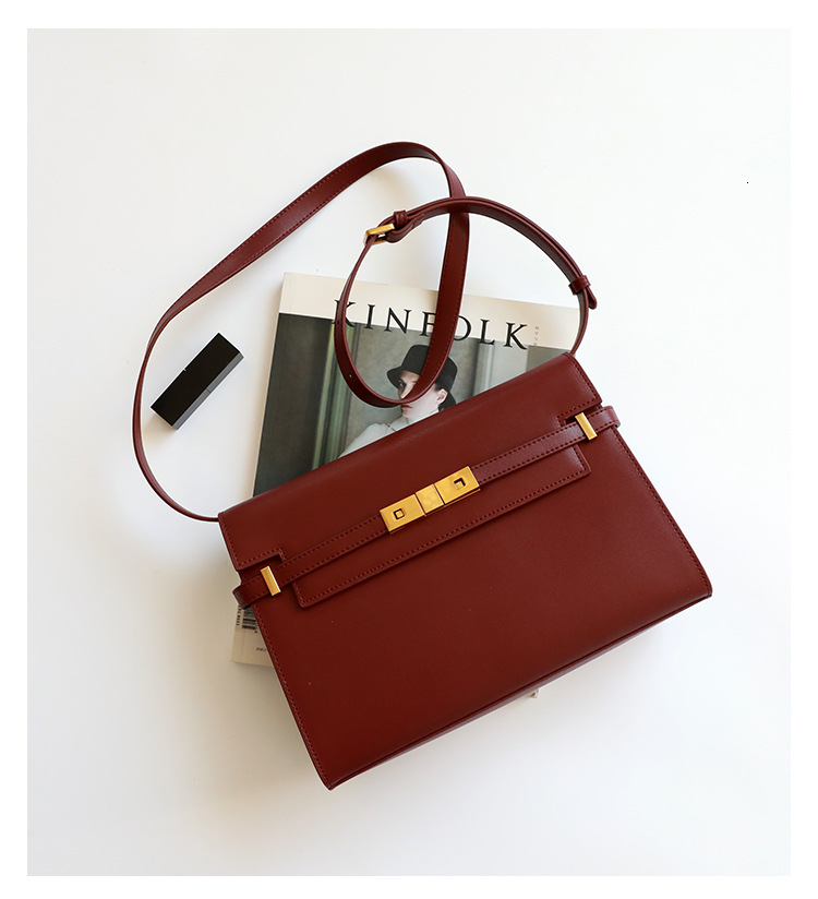 New Arrvial Women Genuine Leather Shoulder Bags High Quality Crocodile Handbags Ladies Messenger Bag Day Clutches Black