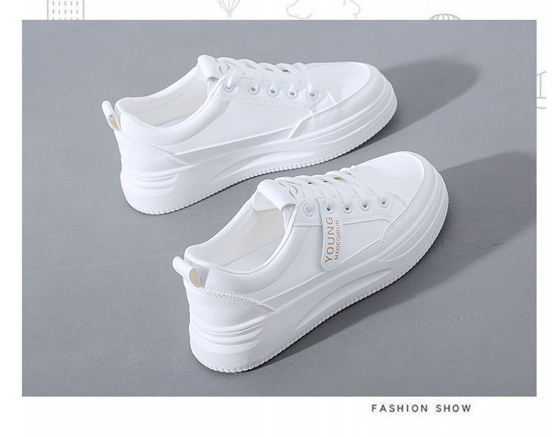 Little White New Running Instagram Trendy Women's Korean Edition Female Student Leisure Sports Fashion Board Shoes
