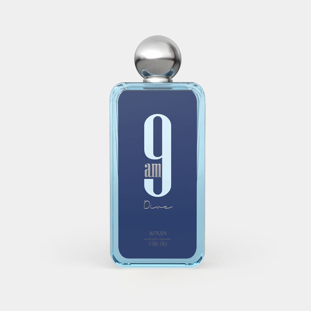 100ml Afnan 9am Dive 3.4 oz Eau De Parfum Morning Perfume man and woman Fragrance Spray Fast Ship