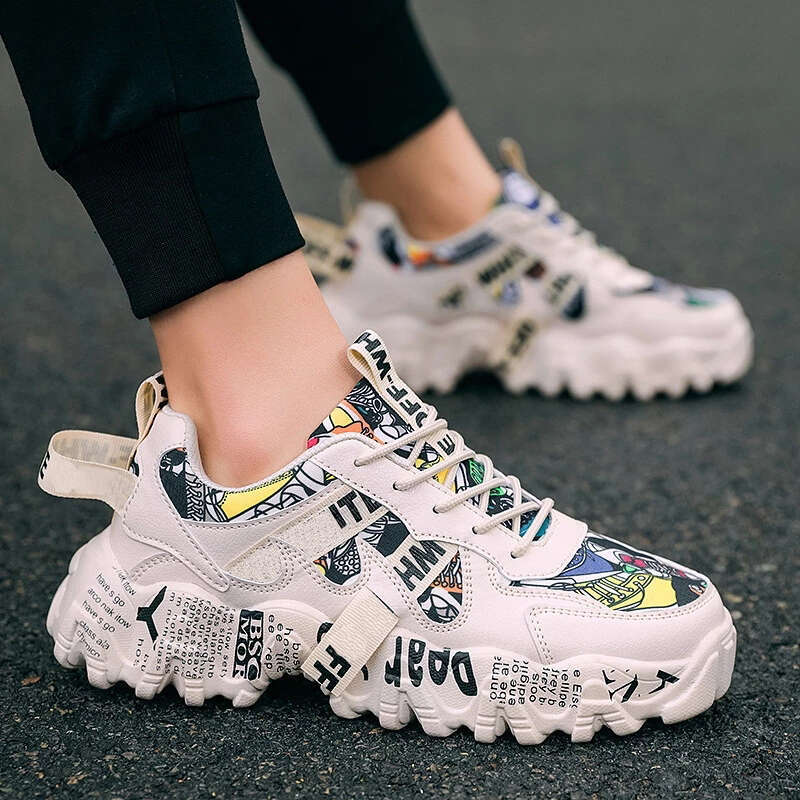 Brand Men's Sneakers Fashion Flat Sports Running Shoes Weaving Mesh Lace-up Air Walking Jogging Tennis Shoe Male Athletic 39-44
