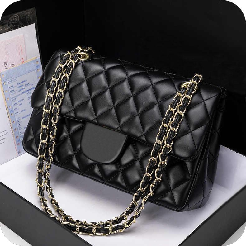 Designer Handbag Shoulder Chain Bag Clutch Flap Totes Bags Wallet Check Velour Thread Purse Double Letters Solid Hasp Waist Square Stripes Women Luxury Handbags