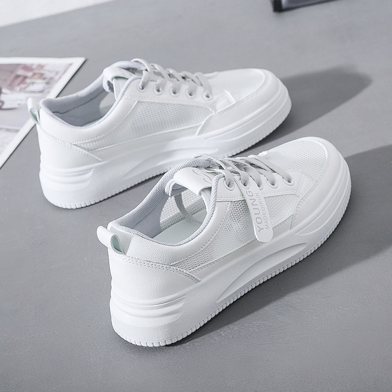 Little White New Running Instagram Trendy Women's Korean Edition Female Student Leisure Sports Fashion Board Shoes