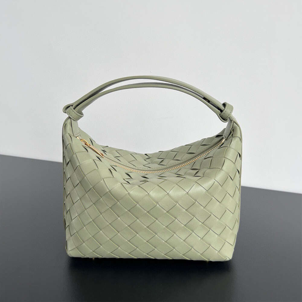 Top Quality Cavern Green Evening Bags Mini Jodie Lunch Box Bag Fashion Knitted Purses Famous Designer Hobo Handbag Female Wallet