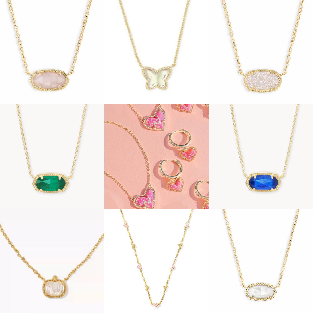 classic designer necklace K gold necklace designer jewelry scott color heart necklace Oval heart necklace custom pendant chain stacked wearing jewelry woman