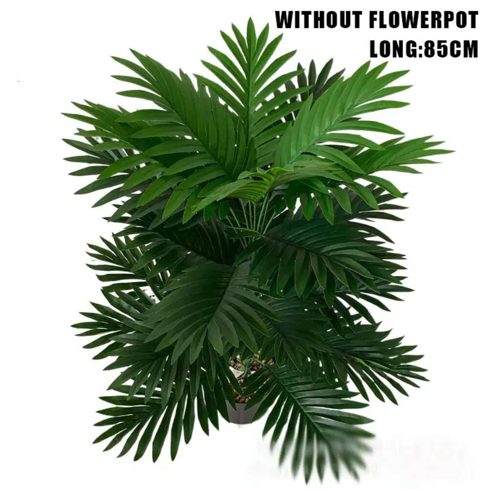 Palm 6095Cm Large Tree Trcal Artificial Plants Branches Plastic Fake Leaves Green Monstera For Home Garden Room Office Decor 240127