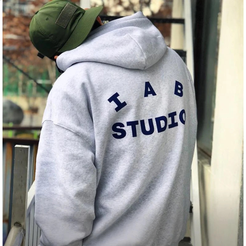 Plush Cotton Classic Autumn and Winter Men Women Universal Streetwear Clothing Sweatshirt Long Sleeve Hoodie 241116