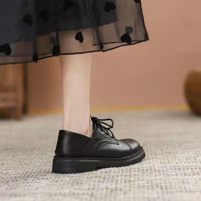 Women's Dress Shoes:Fashion Simple Design Flat Bottom Comfort Work Commuter Versatile Leather Shoes Loafers Shoes,Black/Brown,Free shipping