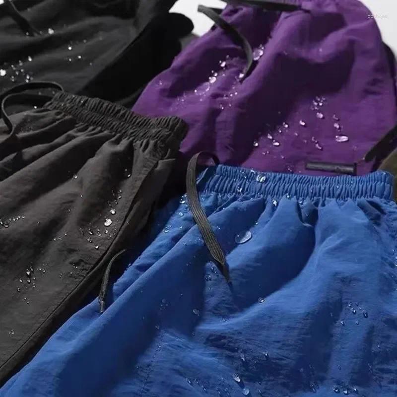 Men's Shorts American Classic Casual 2024 Spring Quick Drying Waterproof Beach Sports Comfortable Outdoor Pants