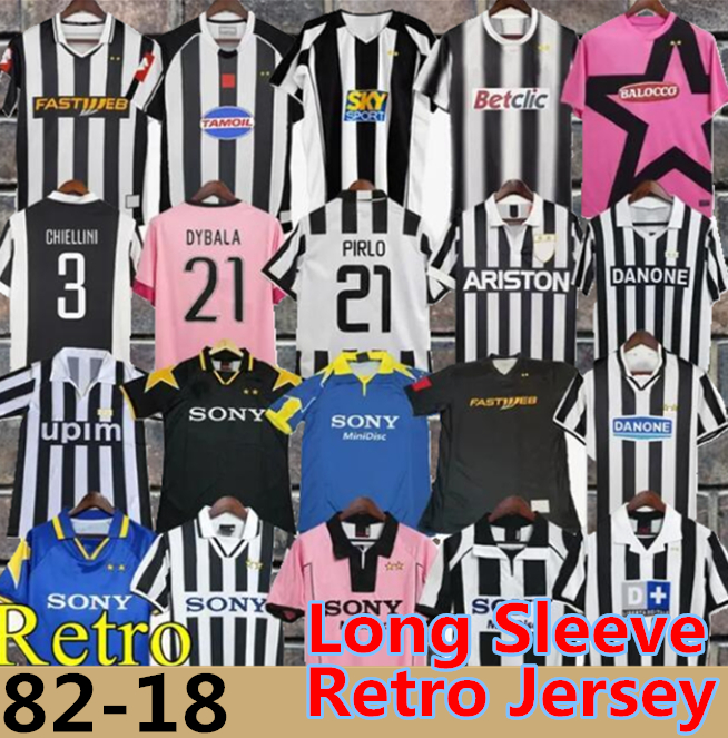 Retro DEL PIERO Conte soccer jersey PIRLO Buffon INZAGHI 84 85 92 95 96 97 98 99 02 03 04 05 94 95 ZIDANE Ancient maillot DAVIDS BOKSIC Conte shirt 11 12 15 16 17 18 POGBA