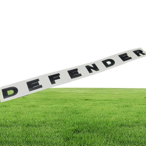 2025 new Car Accessories For Defender Front Bonnet Emblem Badge Lettering Sticker4972865 Free shipping