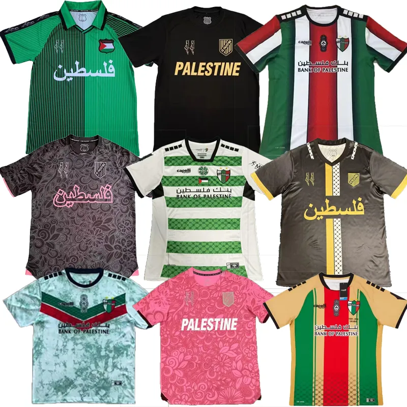 2425 CD Palestino Soccer Jerseys home away 3rd 22 23 24 25 Palestine football shirt