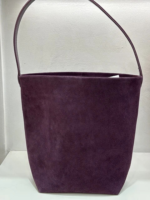Natural Cow Suede Tote For Women Nubuck Coffee Large Capacity Shoulder Bag Genuine Leather Casual Style BagVoyage