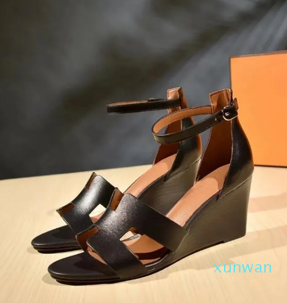 Compare with similar Items Hot Sale-Summer hot women sandals ladies high heel wedges shoes fashion casual round-toe platform shoes Women's