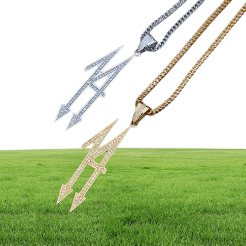 14 digital Pendant Trippie Redd Rapper Hip hop Zircon Necklace