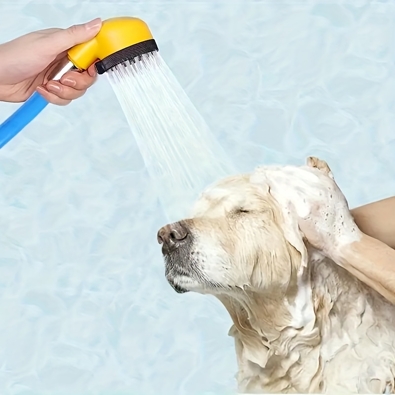 Rinsing equipment for shower car nozzles and shower head cleaning products