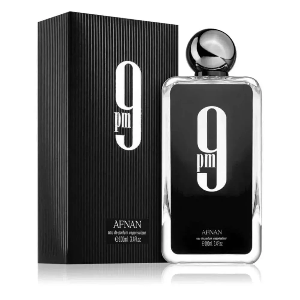 New Perfume AFNAN 9PM Eau De Parfum for Men morning perfume 3.4oz Long Lasting Smell EDP Neutral Cologne Spray