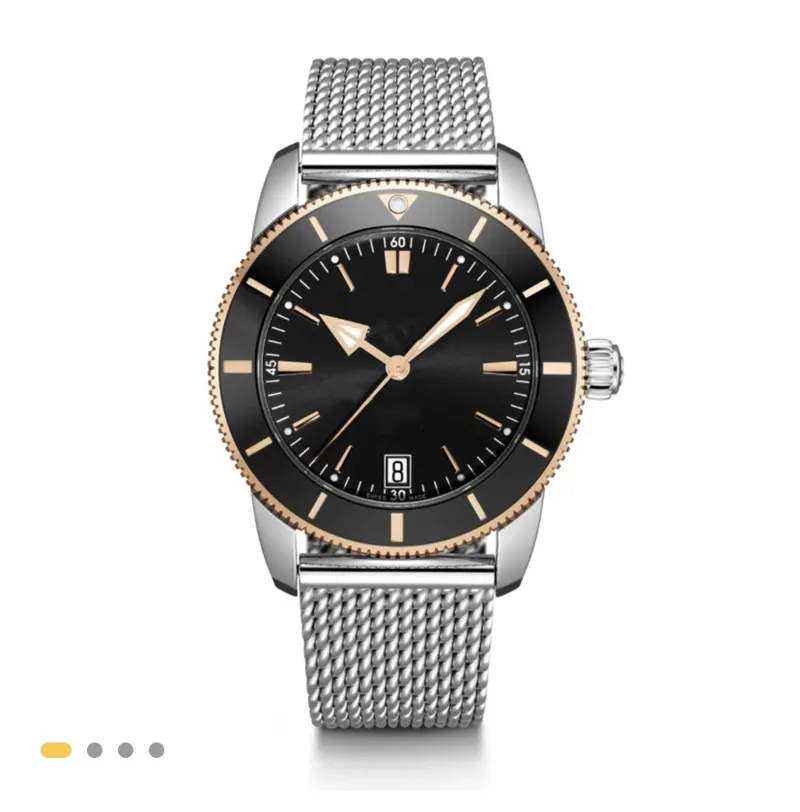 188 2024 New Top men's Watch Quartz Movement Watch 42mm All Stainless Steel Watch Sapphire Super luminous Classic Watch