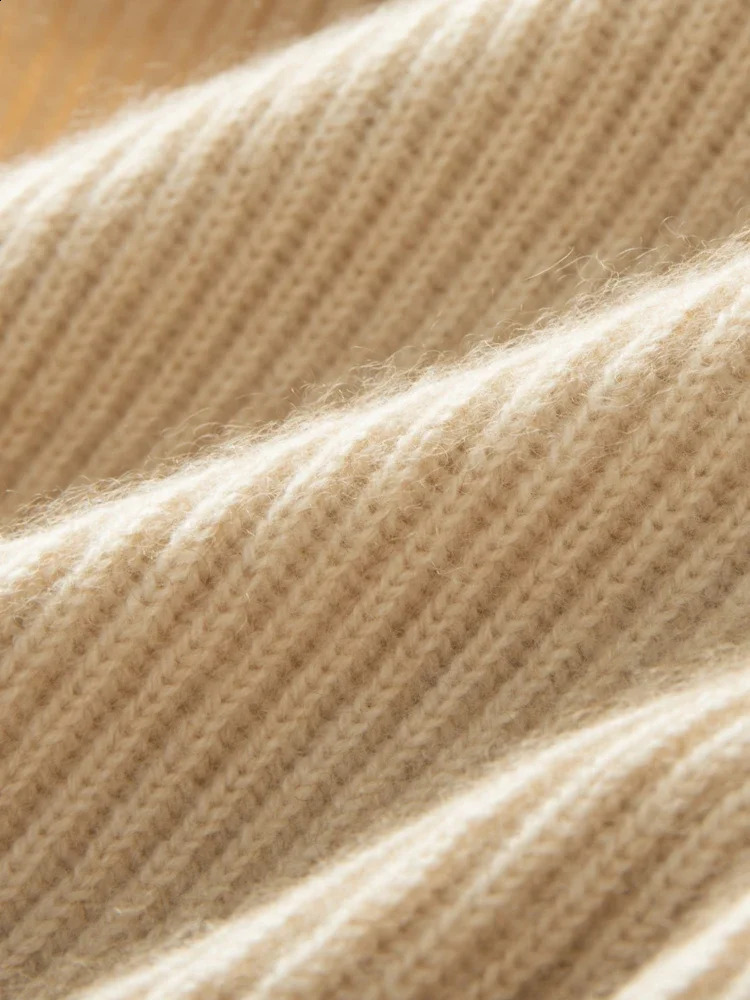 Wool and cashmere knitted hood scarf elegant hat Beanies womens mens winter collar warm Balaclava headwear unisex style 241116