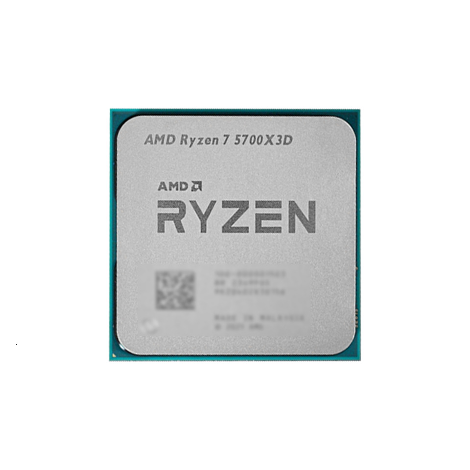 AMD R7 5700X3D Desktop Gaming CPU 100MB L2+L2 Cache 8 Core 16 Thread zen3 AM4 DDR4 PCIe 4.0
