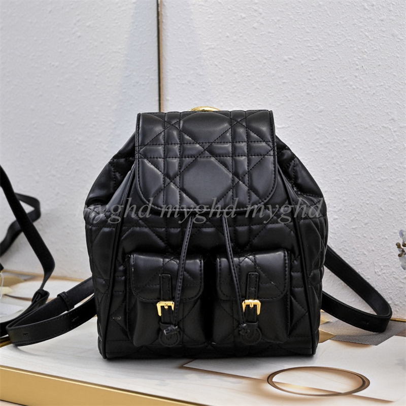 Women Men Backpack 2 Sizes Flip-top Fashion Backpacks With Dust Bag 29659