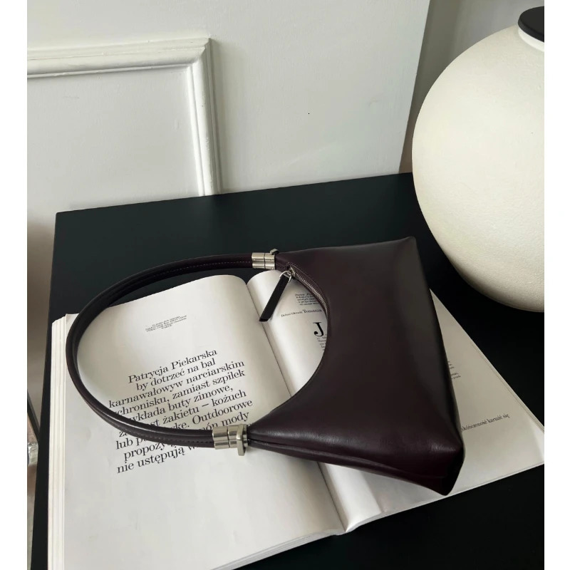 ZR DIARY Retro Saddle Bags Women Split Cow Leather Shoulder Bag Versatile Zipper Closure Ladies Handbags EZ21C0906 240402