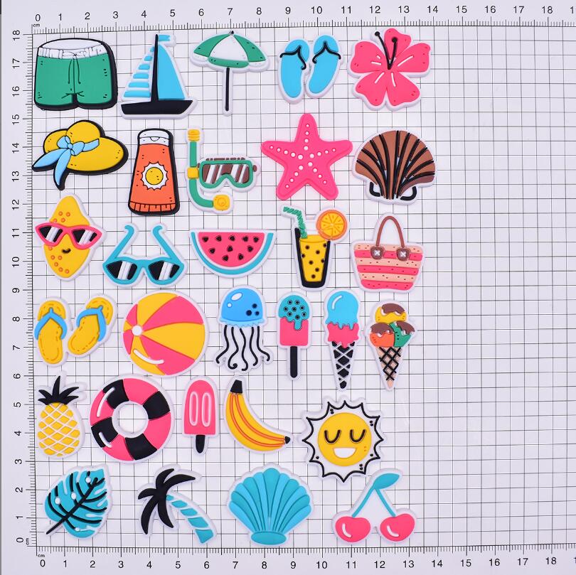 Shoe Parts Accessories Wholesale Cute Cartoon Charms Fit For Clog Shoes And Wristband Bracelet Decoration Party Gifts Drop Del Dhya1