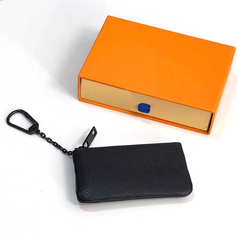 Men key holder women key wallet designer wallets key chain wallet classic style keychain bag coin key pouch mini zip wallets no box M62650 M81031