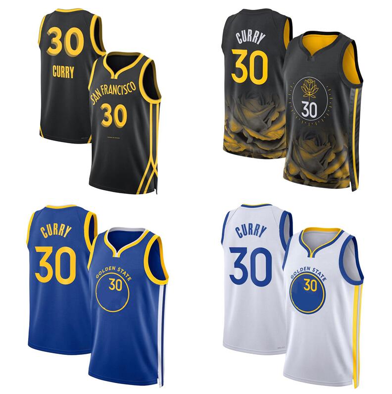 Stitched Stephen Curry #30 Basketball Jersey S-6XL blue white and orange men women youth S-6XL city jerseys