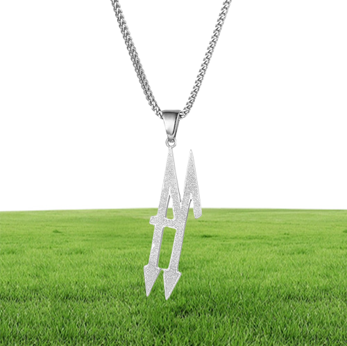 14 digital Pendant Trippie Redd Rapper Hip hop Zircon Necklace
