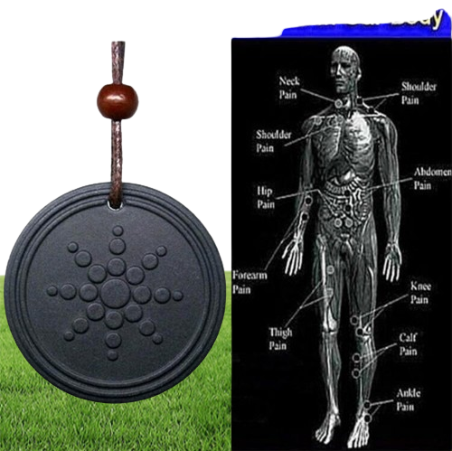 Anti Radiation Shield Energy Pendant Scalar Quantum Ions Negative Necklace EMF Neutralizer Negative Protection Science