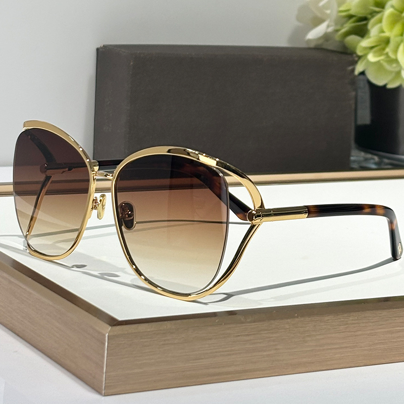 Designer Sunglasses Metal frame 1091 Womens Oversized Goggles Fashion Outdoor Luxury Sunglasses Protection Protect UV400 Glasses