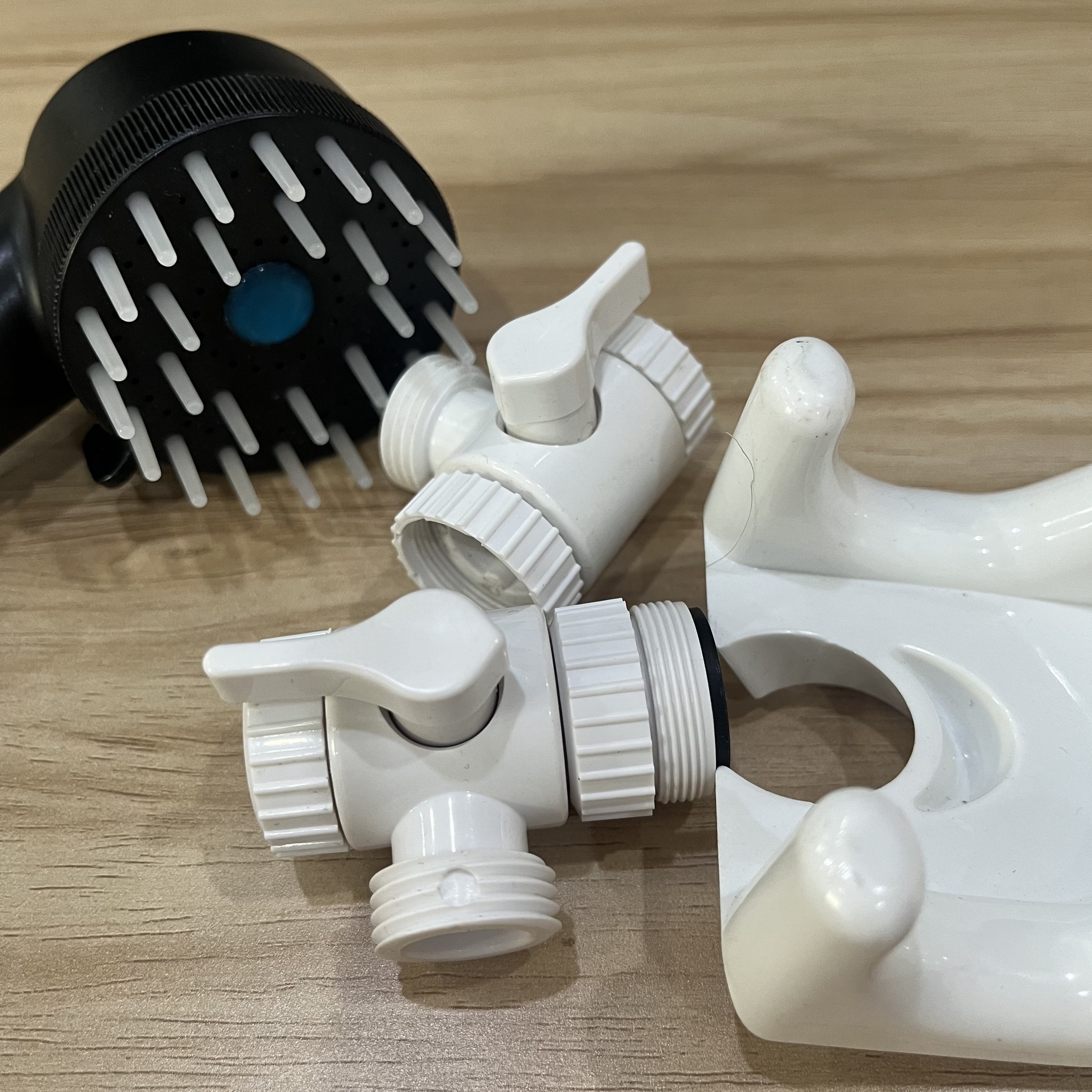 Rinsing equipment for cleaning shower cleaning products Bathing products