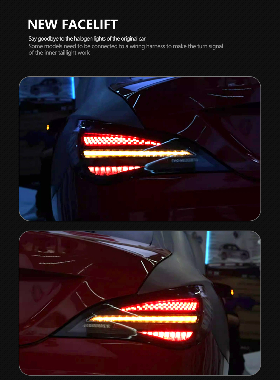 For BENZ W117 CLA LED Tail Light 2013-20 19 CLA180 CLA220 CLA260 LED Car Stop Light Reversing Light Brake Light Accessories
