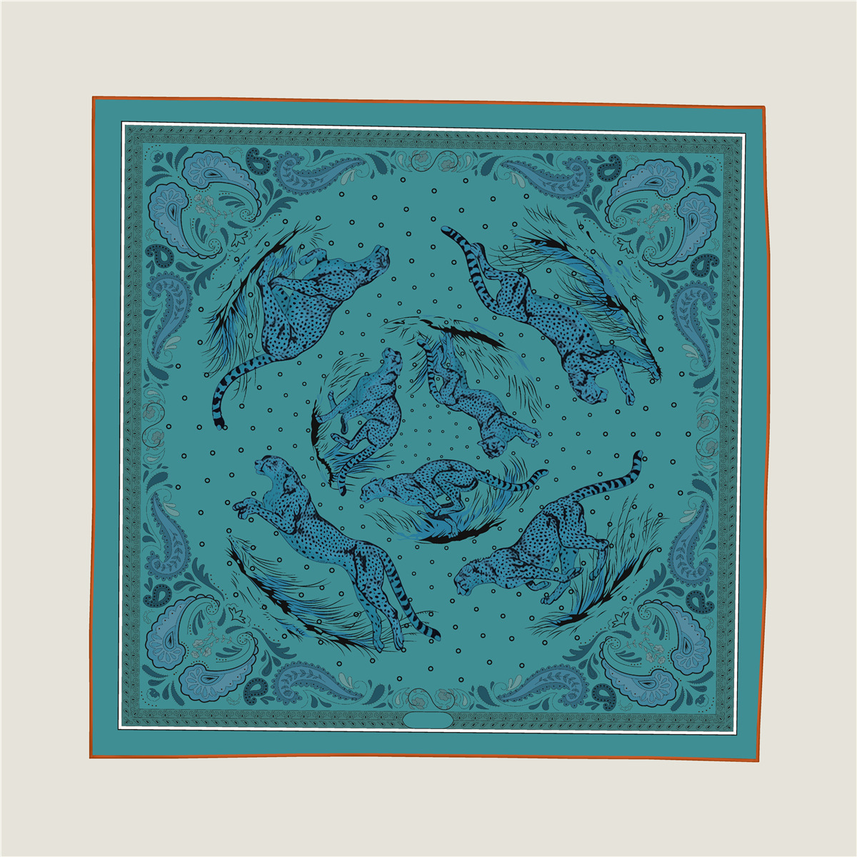Two Sided Silk Scarf 90cm Women Hand Rolled Edge Scarfs Shawls 90 Silk Scarfs Square Large Bandanas Handmade Neck Foulard Femme Bag Bandana Christmas 