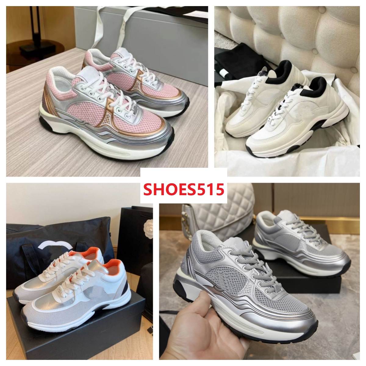 luxury running shoes Channel Designer Womens Casual Outdoor Running Shoes Reflective Sneakers Vintage Suede Leather And Men Trainers Fashion Derma Dc01