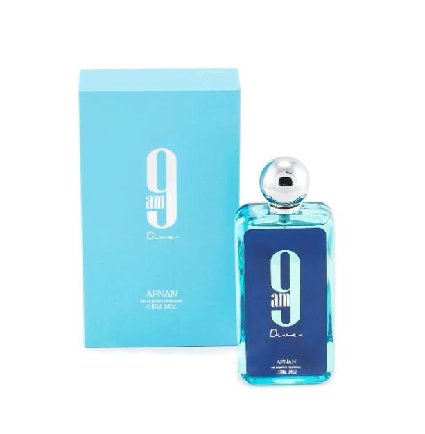 100ml Afnan 9pm 9am Dive Perfume Man Women Fragrance Eau De Parfum 3.4oz Long Lasting Smell Brand Neutral Unisex Morning Colgoen Spray Good Quality Fa