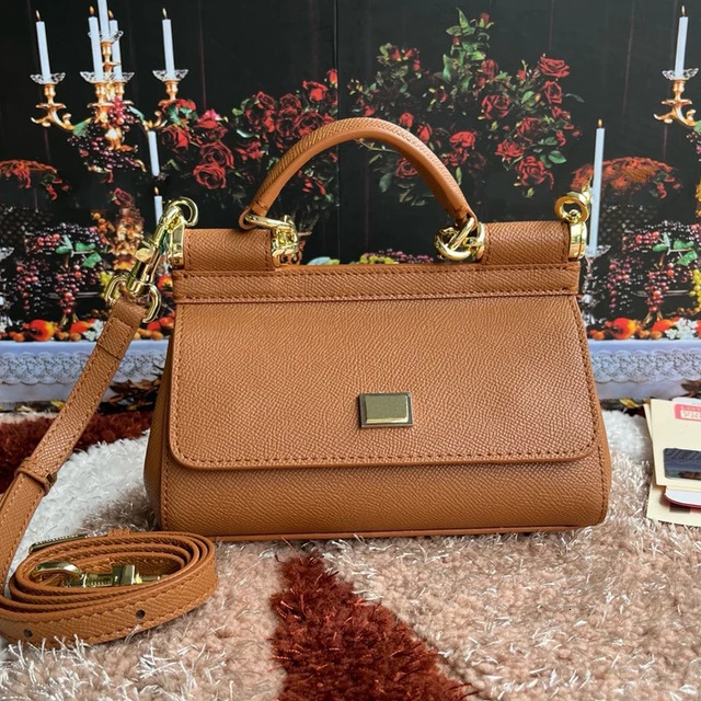 Women's Handbag Designer Top Quality New Leather Palm Print Shoulder Lady Shopping Bag Fashion Genuine Leather