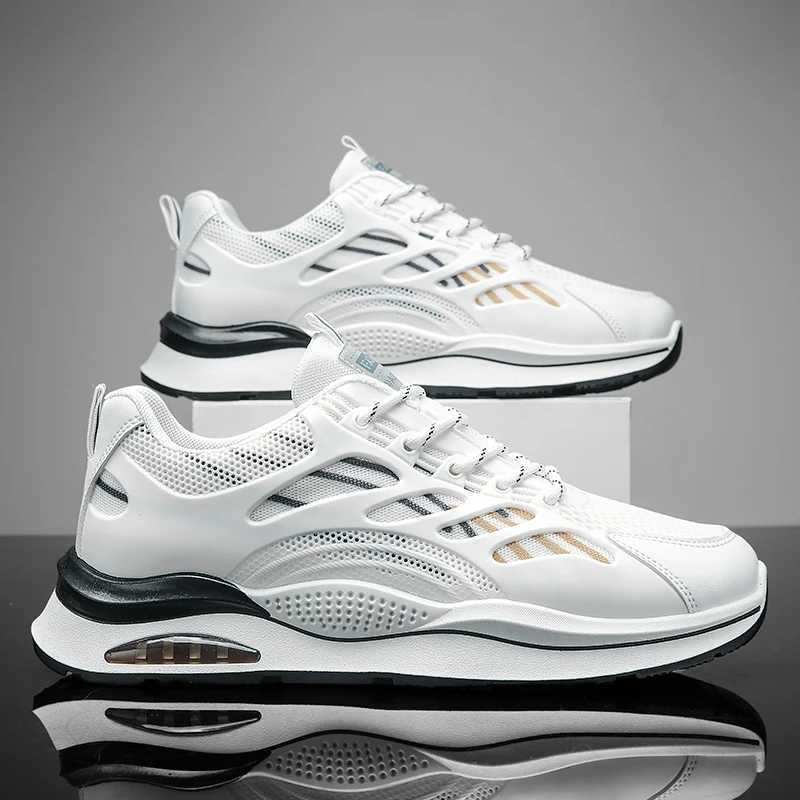 Mens Sport Sneakers Breathable Mesh Fashion 2023 New Running Shoes High Quality Outdoor Casual ShoesC241216