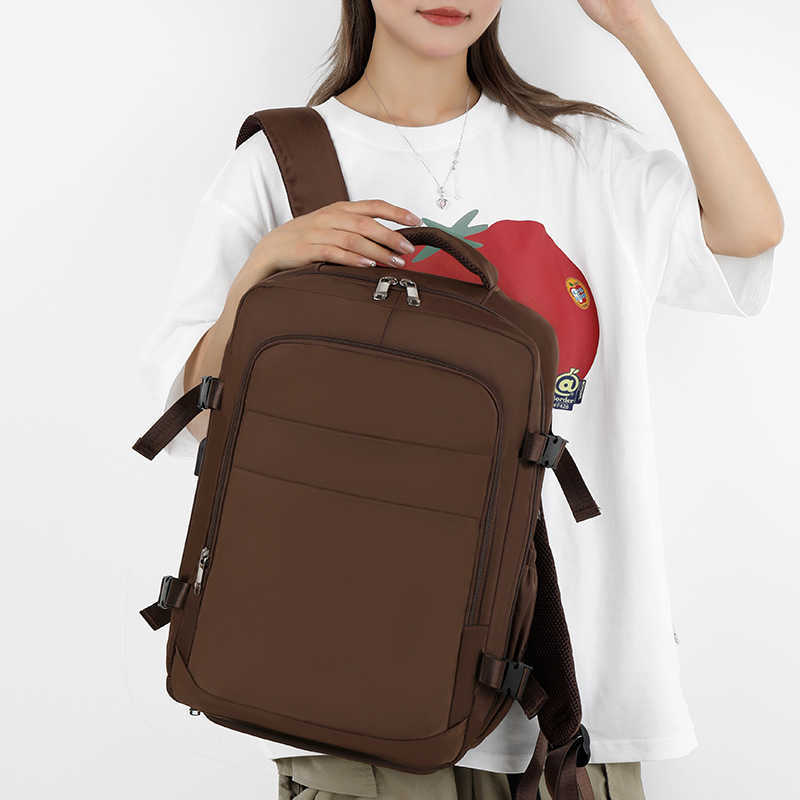 2024 New Backpack Large Capacity Commuting Business Backpack for Men and Women Multi functional Computer Travel Backpack