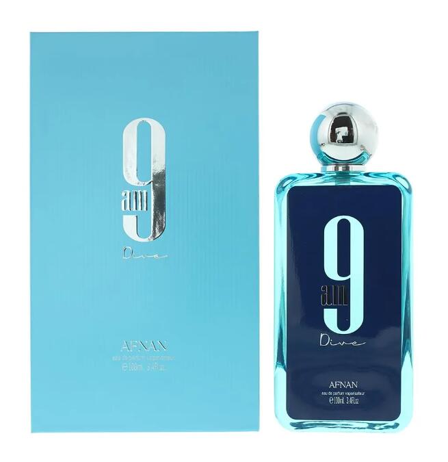 100ml Afnan 9pm 9am Dive Perfume Man Women Fragrance Eau De Parfum 3.4oz Long Lasting Smell Brand Neutral Unisex Morning Colgoen Spray Good Quality Fa