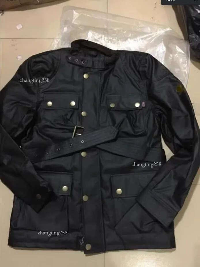 Wholesale-2015 New Brand quilted coat Men's thick Jacket double layer Waxed Cotton with cotton vest casual Man motorcycle Jackets