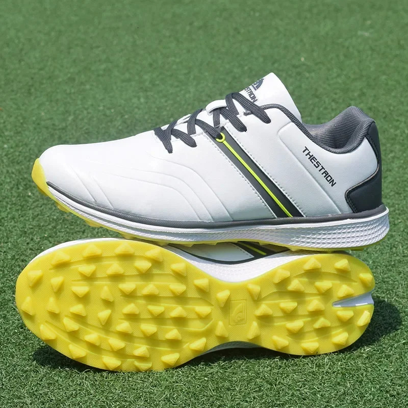 Waterproof Golf Shoes Men Professional Spikless Footwears Outdoor Walking Sneakers Male Sport 241118