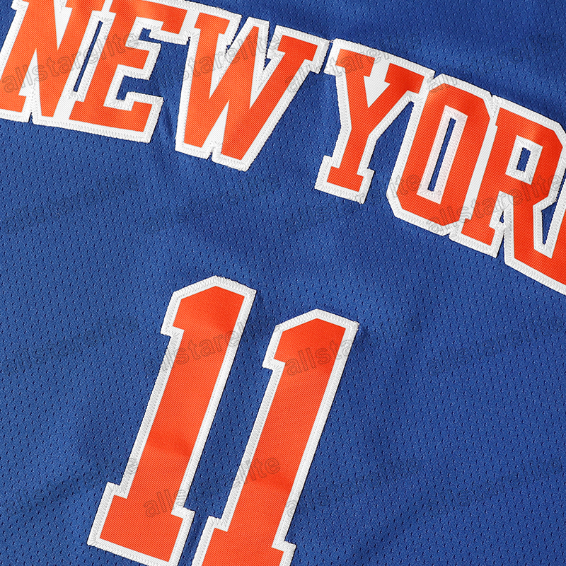 #11 Embroidered Blue White Basketball Jersey Breathable Polyester, Perfect for Outdoor Sports & Street Style In Stock Men's