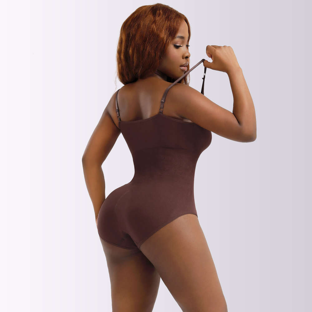 New One-piece Reinforced Version, Open Range Triangular Underwear, Bodysuit, Slimming Suit, Full Body Shapewear F41816